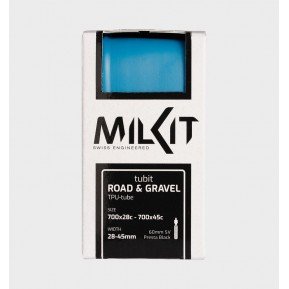 Камера 28 700x28c/45c MILKIT TPU Tube Road & Gravel FV 60mm (55g) Фото №1