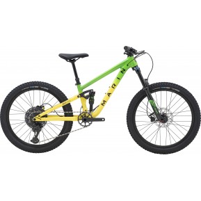 Дитячий велосипед алюміній 24" Marin RIFT ZONE JR Green Yellow Fade 2026 Фото №1