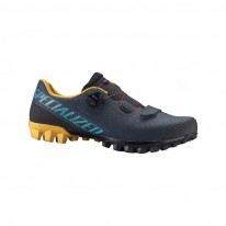 Велотуфли Specialized RECON 2.0 MTB SHOE CSTBLU/LGNBLU/BRSYYEL 39.5 (61522-11395)