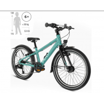 Дитячий велосипед Puky CYKE 20-7 ACTIVE Turquoise 4439, 6 років+ 115-138 см