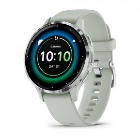  Garmin Venu 3S, Sage Gray + Passivated, GPS smart-hodynnyk 61 Garmin Venu 3S, Sage Gray + Passivated, GPS смарт-часы Фото №1