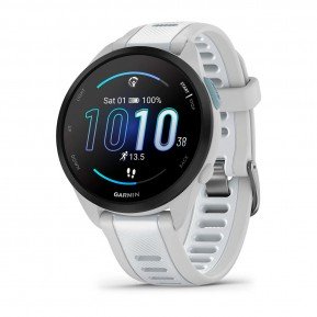 Garmin Forerunner 165 Music, Mist Grey/Whitestone, GPS смарт-часы Фото №1