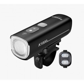 Велосипедна фара Ravemen K1800 (1800 lm, 5000 mAh) з датчиком освітленості Фото №1