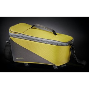 Велосумка на багажник Racktime Talis Carbon yellow Фото №1