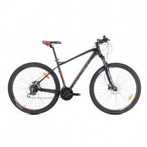 Велосипед горный 27.5" AVANTI CANYON Pro 650B  black red 203 Фото №1