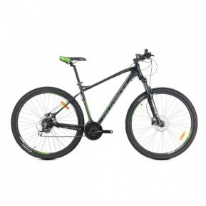 Велосипед гірський 27.5" AVANTI CANYON Pro 650B black green рама 19" Фото №1