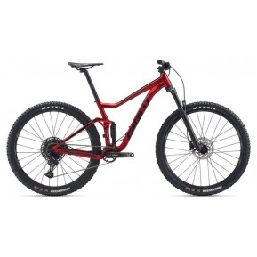 Велосипед 29" Giant Stance 2 Matte Gunmetal Red - 2020 Фото №1