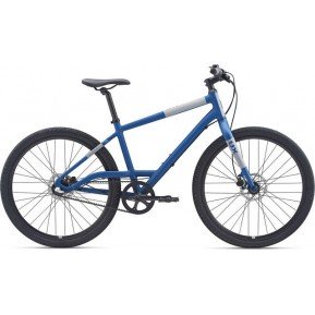 Велосипед гибридный на ремне 27.5" Momentum iRide UX 3S blue denim 2023 Фото №1