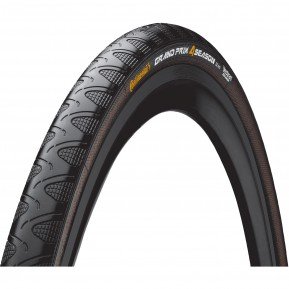 Покрышка Continental Grand Prix 4 Season 28" / 700 x 23C черная, складная, skin BlackEdition Фото №1