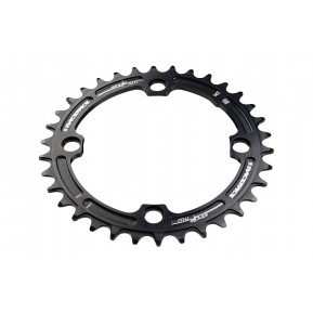 ЗВЕЗДА Race Face, CHAINRING,NARROW WIDE,104X34,BLK,10-12S Фото №1