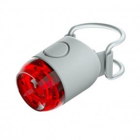 Велофара задняя Knog Plug Rear 10 Lumens Grey Фото №1