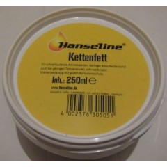 Мастило для ланцюга і планетарних втулок (консистентна) Hanseline Kettenfett, 250мл