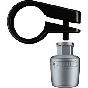 Велозамок Abus NutFix SPC 28,6 BK M5 silver для сідла Фото №1