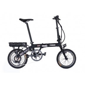 Електровелосипед складаний 16"  Trinx Wanna 2.0  Black  Фото №1