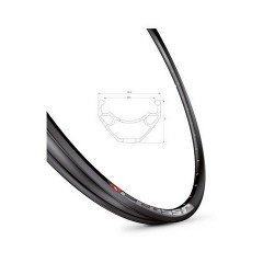 Обід 27,5" Mach1 CROSS-R 23  32 отв., TLR, чорний Disk brakes