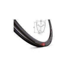Обід Mach1 STORMER 17 700C 28 отв., TLR, чорний, 440 г