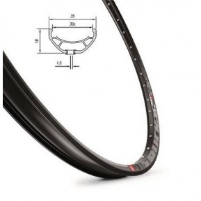 Обід Mach1 TRUCKY 32 27.5" 28 отв. 660г, чорн Фото №1