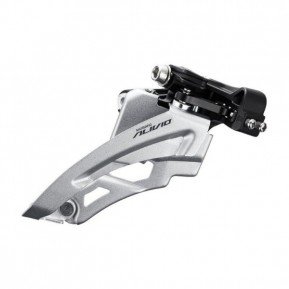 Перемикач передній Shimano Alivio FD-M3100-M 3X9, MID CLAMP, SIDE SWING, хомут 34,9/31,8/28,6 мм адапт, макс. 40 зуб. Фото №1
