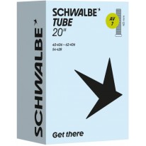 Камера Schwalbe AV7 20" (40/62-406), ніпель Schrader 40 мм