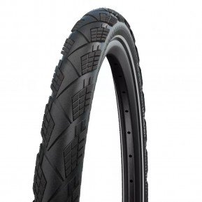 Покришка Schwalbe Marathon Efficiency 28x2.00 (50-622) Addix Race Super Race V-Guard, світловідбивна Фото №1