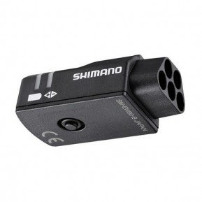 Передний порт-коммутатор Shimano SM-EW90B для Di2 5 разъемов внешний монтаж Фото №1