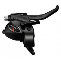 Гальмівна ручка/шифтер Shimano ST-EF41 правий 7-шв, трос 2400мм, чорний ОЕМ
