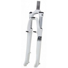 Вилка Suntour NRX-D RL 700C 75мм возд. Disc,  мантека блокировки, белая