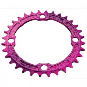 ЗІРКА Race Face, SINGLE, NARROW WIDE,104X32, PURPLE Фото №1