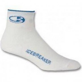Шкарпетки Icebreaker Bike UL Mini WMN white/neptune Фото №1
