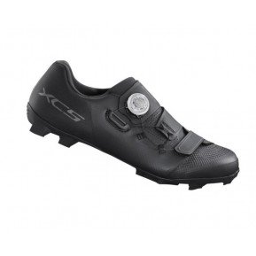 Веловзуття чоловіче SHIMANO XC502ML з широкою колодкою чорне, розм. EU42 Фото №1
