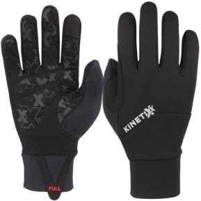 Велоперчатки KinetiXx Logan unisex black  Фото №1