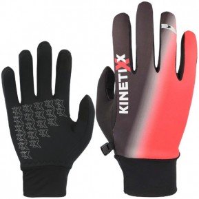 Велоперчатки KinetiXx Winntor black/red M, XL Фото №1