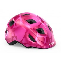 Дитячий шолом MET HOORAY pink hearts glossy XS (46-52)