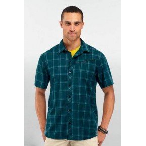 Теніска Icebreaker Departure SS Shirt MEN plaid night M Фото №1