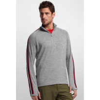 Кофта Icebreaker Coronet LS Half Zip MEN metro hthr/rocket/black/snow, L
