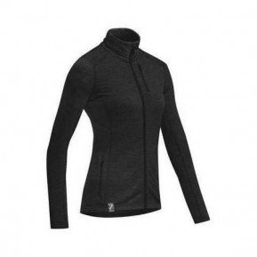 Кофта Icebreaker Cascade LS Zip WMN black/black S Фото №1