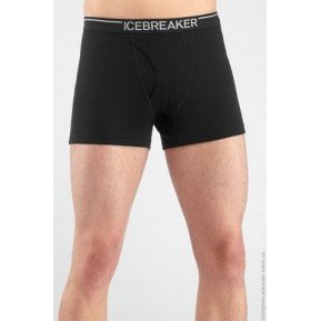 Трусы Icebreaker BF 200 Oasis Boxers wFly MEN black Фото №1