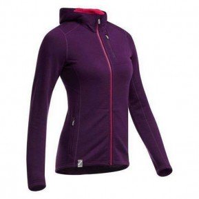 Кофта Icebreaker Cascade LS Zip WMN vino/garnet  S Фото №1
