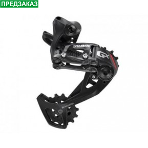  Перемикач задній SRAM GX AM RD GX 2X11SPD LONG CAGE RED Фото №1