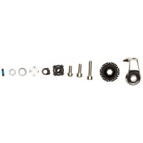 Детали калипера тормоза AVID BB7 Road SL Titanium Body & Anchor Bolts, Black Pad Adjusters, Falcon Grey Torque Arm (11.5018.009.000)
