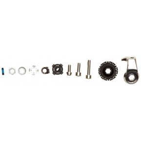 Деталі каліпера гальма AVID BB7 Road SL Titanium Body & Anchor Bolts, Black Pad Adjusters, Falcon Grey Torque Arm (11.5018.009.000) Фото №1