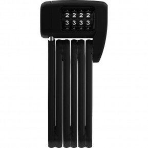 Велозамок ABUS 6055C/60 Bordo Lite Mini SH Black 4-значний код 7 рівень Фото №1