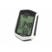 Велокомп'ютер BBB DigiBoard BCP-51W, 22 функції, чорно-білий