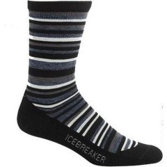 Шкарпетки Icebreaker City Lite Crew MEN black/brazil/oli XL