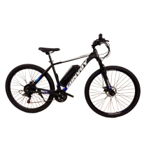 Електровелосипед 29" CrossBike Convoy 2025 Рама 19" black blue зад 500W 48V13Ah