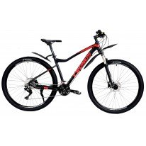 Велосипед гірський 29 Cronus Baturo-520 black-red Рама-21"