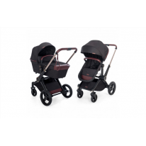 Детская коляска 2 в 1 Shom Roberto Verino Elegance Midnight Black