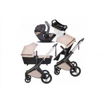 Дизайнерська універсальна коляска 4 в 1 Shom Roberto Verino Elegance Sand