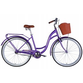 Велосипед сталь 26" Dorozhnik AQUAMARINE BH рама-17" фіолетовий 2025 Фото №1