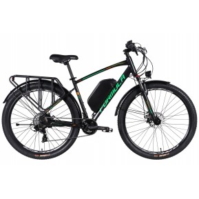Велосипед с электроприводом 29" AL Formula eCURSOR MAN DD CS рама-19" 48B 17.5А*ч 500Вт черно-зеленый 2026 Фото №1